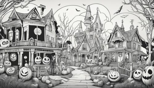 Coloring Pages Nightmare Before Christmas