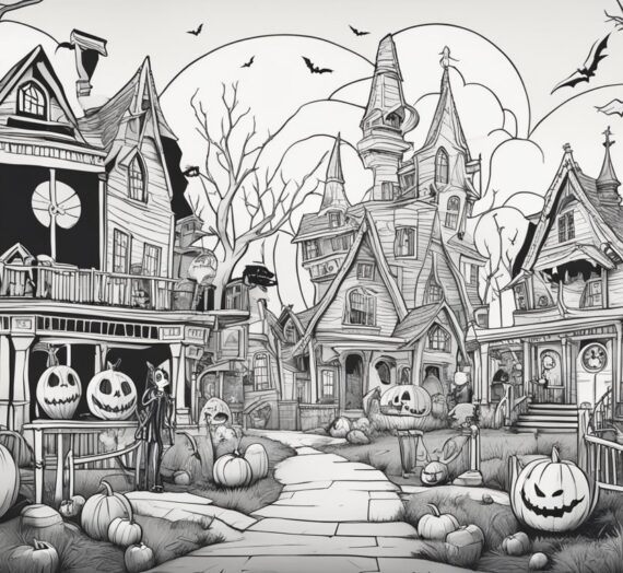 Coloring Pages Nightmare Before Christmas : 15 Free