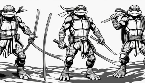 Coloring Pages Ninja Turtles