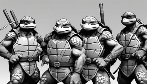 Coloring Pages Ninja Turtles