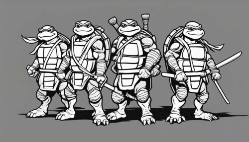 Coloring Pages Ninja Turtles