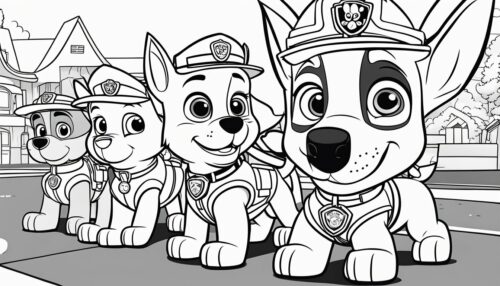 Coloring Pages Paw Patrol