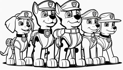 Coloring Pages Paw Patrol