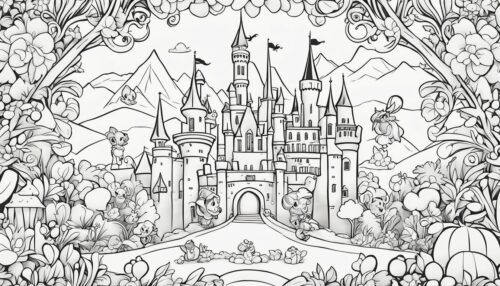 Seasonal Disney Coloring Pages