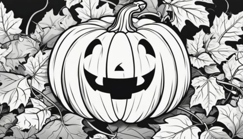 Fun with Pumpkin Coloring Pages