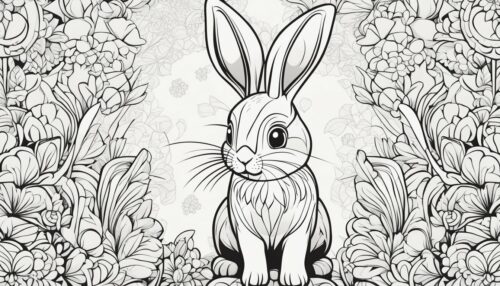 Popular Rabbit Coloring Page Themes