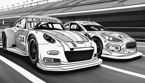 Coloring Pages Race Cars