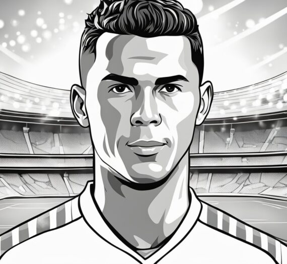 Coloring Pages Ronaldo: 18 Free Printable Sheets