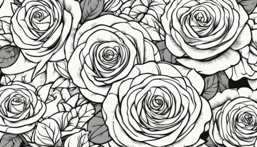 Exploring the World of Rose Coloring Pages