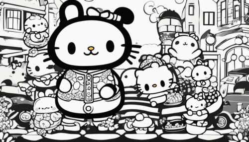 Popular Sanrio Characters and Their Coloring Pages