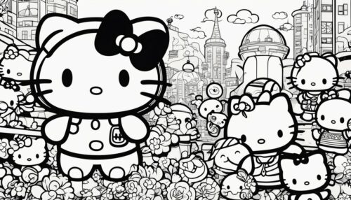 Popular Sanrio Characters and Their Coloring Pages