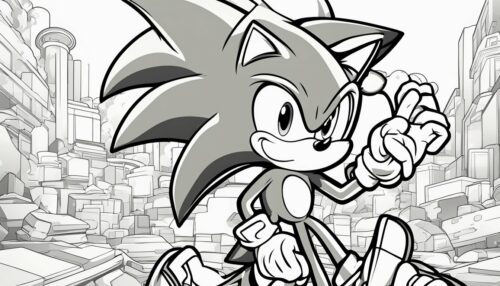 Coloring Pages Sonic