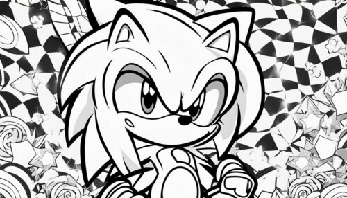 Sonic Coloring Pages Overview