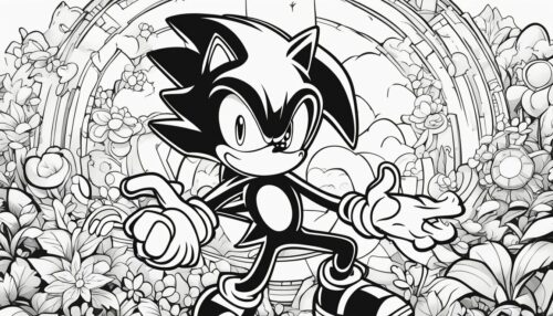 Sonic Coloring Pages Overview