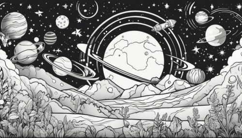 Spacecraft and Mission Coloring Pages