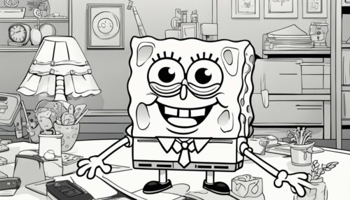 The World of Spongebob Coloring Pages