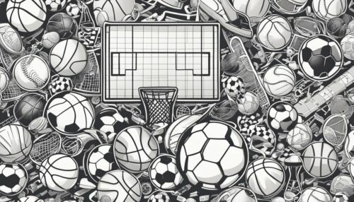 Popular Sports Coloring Pages
