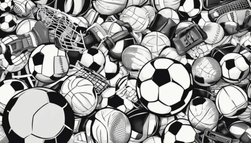 Design and Creativity in Sports Coloring Pages