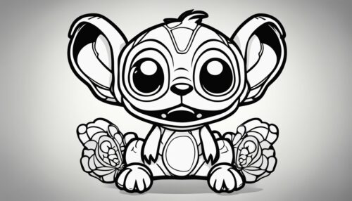 The Joy of Stitch Coloring Pages