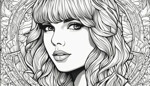 Coloring Pages Taylor Swift