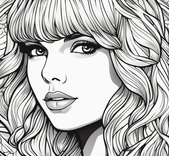 Coloring Pages Taylor Swift: 26 Free Printable Pages
