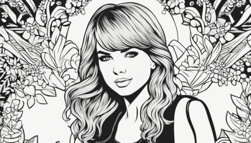 Coloring Pages Taylor Swift