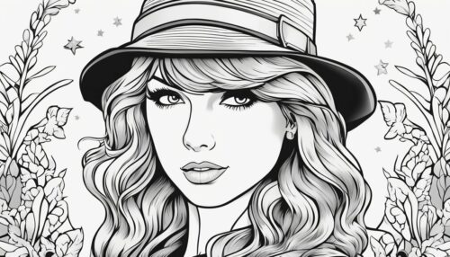 Coloring Pages Taylor Swift