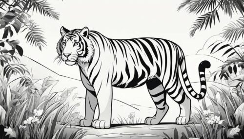 Coloring Pages Tiger