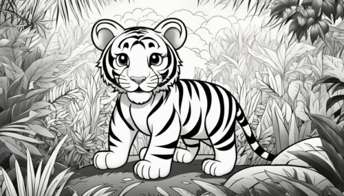 Exploring the World of Tiger Coloring Pages