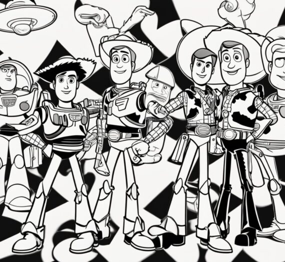 Coloring Pages Toy Story: 13 Printable Sheets