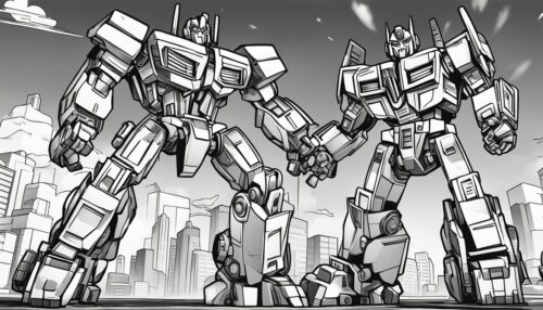 Coloring Pages Transformers