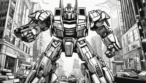 Coloring Pages Transformers