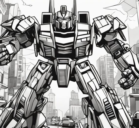 Coloring Pages Transformers: 14 Free Printable Sheets