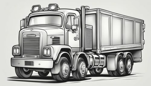 Coloring Pages Trucks