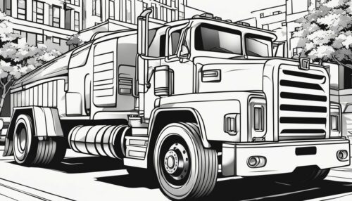 Coloring Pages Trucks