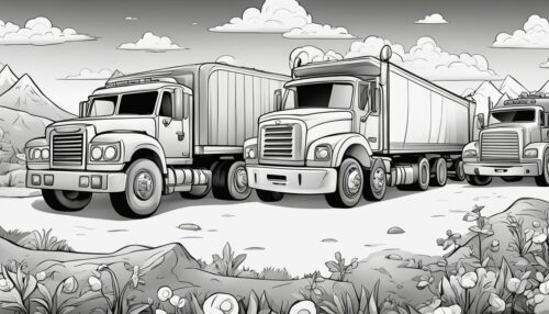 The Variety of Truck Coloring Pages