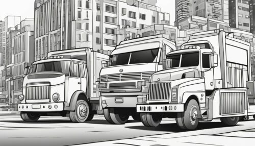 The Variety of Truck Coloring Pages