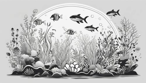 Coloring Pages Under the Sea