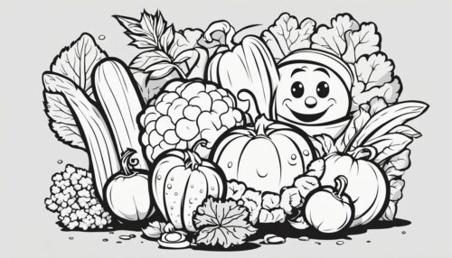 Coloring Pages Vegetables