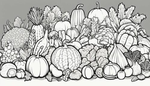 Coloring Pages Vegetables