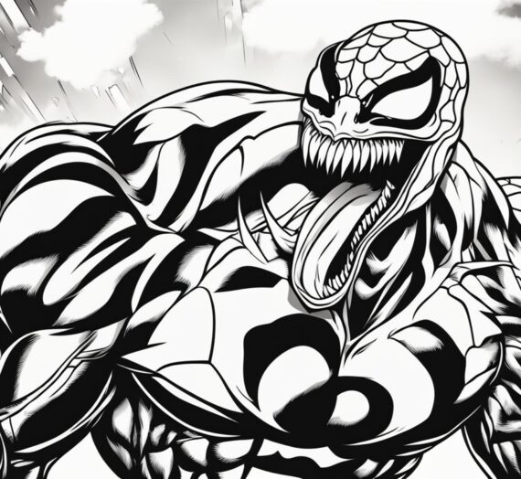 Coloring Pages Venom: 11 Free Printable Sheets