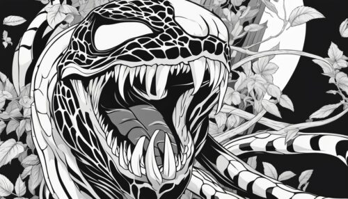 Understanding Venom Coloring Pages