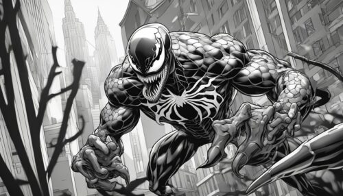 Exploring Different Venom Coloring Pages