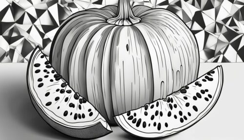 Features of Watermelon Coloring Pages