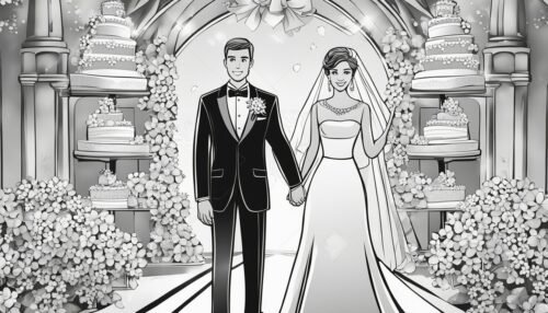 The Joy of Wedding Coloring Pages