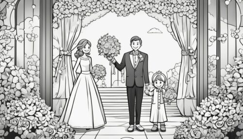 The Joy of Wedding Coloring Pages