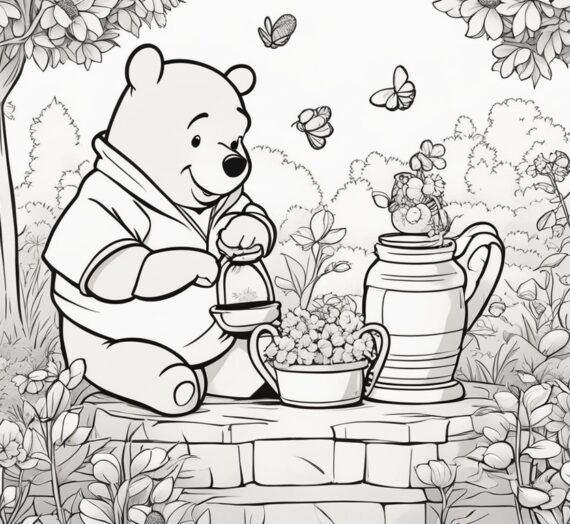 Coloring Pages Winnie the Pooh: 7 Free Colorings Book
