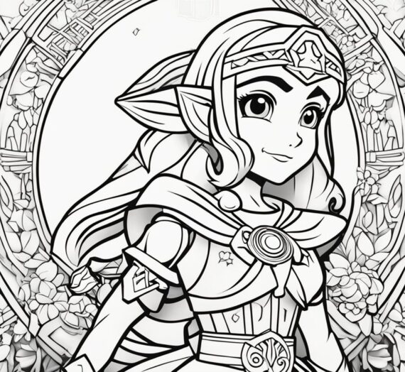 Coloring Pages Zelda: 20 Free Colorings Book