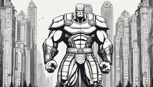 Colossus Avenger Coloring Pages