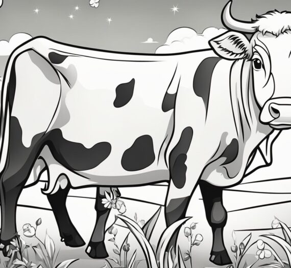 Cow Coloring Pages: 22 Colorings Book